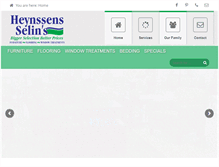 Tablet Screenshot of heynssensselins.com
